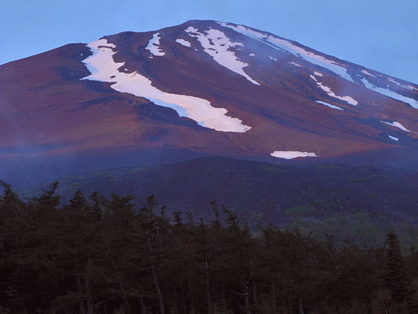 出発時の風景